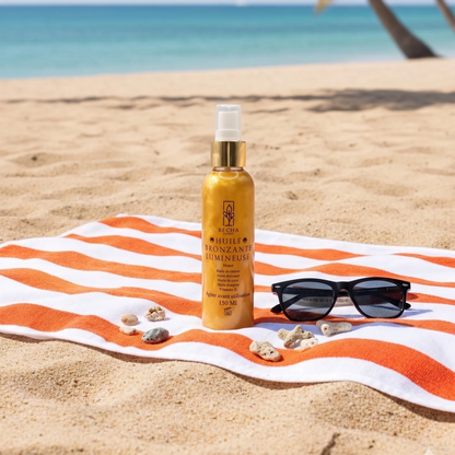 Huile bronzante 150 ml + une cadeau offert